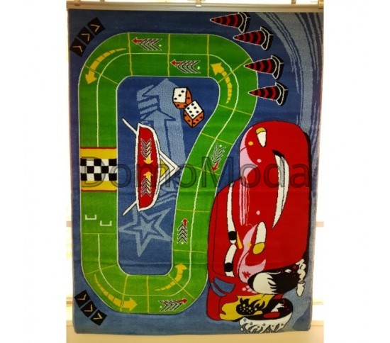 Детский ковер Kids F689A BLUE Купить в интернет магазине ДомоМода Детский ковер Kids F689A BLUE - высокое качество по лучшей цене в Украине